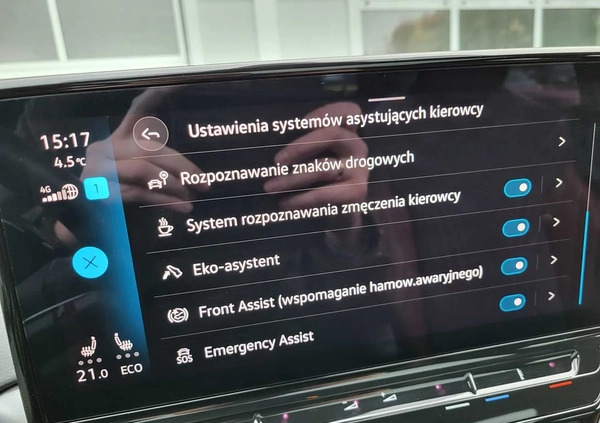 Volkswagen ID.4 cena 154900 przebieg: 21855, rok produkcji 2021 z Głuszyca małe 466